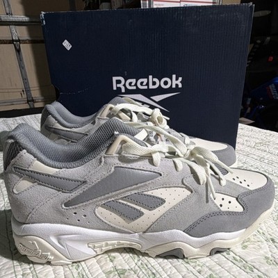 Reebok Preseason 94 Low Pure Grey Chalk 100202786 Suede Gray Low Top Sneaker