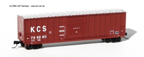 Athearn N 01257 - 50´ Berwick Boxcar Kansas City Southern #749280; NEW & OVP | Condition: Neu
