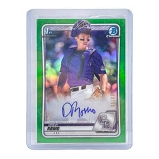 TOPPS MLB BOWMAN CHROME 1ST DREW ROMO COLORADO ROCKIES /99 #CDA -DR  606736