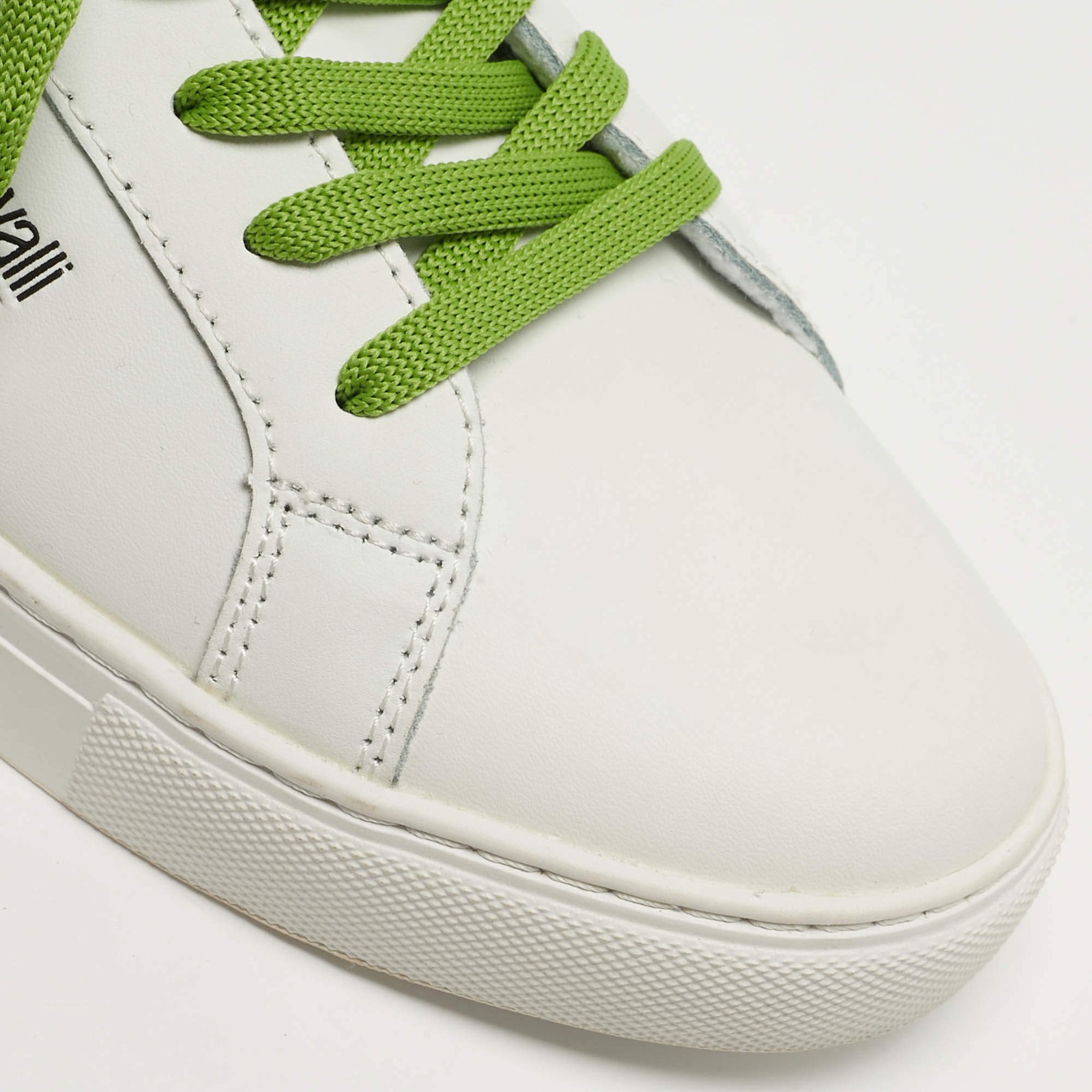 Roberto Cavalli Size 40 WhiteGold Python Embossed… - image 7