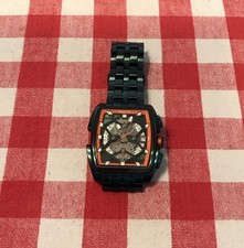 Invicta Speedway Men's 44mm Skeleton Dial Green Chronograph Watch 35449 RARE