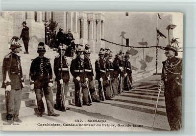 10513845 - Nr. 827 - Carabiniers , Garde du Prince AK Monaco 1920