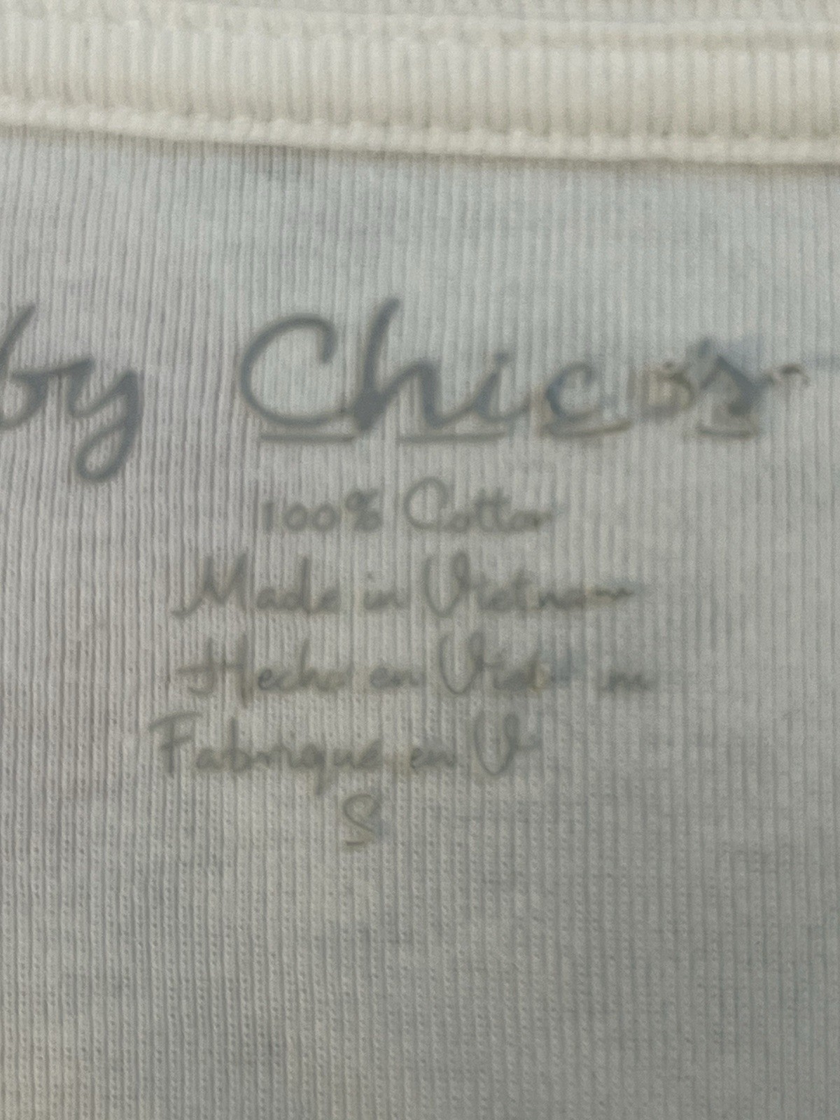 Chico's Basic Dove White Solid Layering Tee Shirt… - image 3