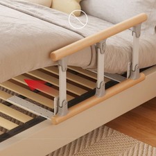 Barre de Lit Pliable Anti-Chute pour Chambre, Personnes Âgées