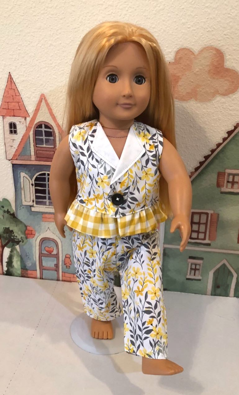 - Handmade 2 Pc Outfit To Fit American Girl Type Dolls