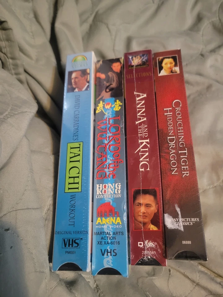 Sealed Martial Arts Chow Yun Fat VHS Lot Jet Li David Carradine - Image 2 of 3