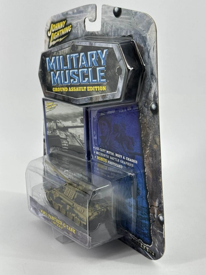 Johnny Lightning Military Muscle WWII Panther G Tank 1:100 - Image 4 of 4