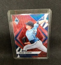 Logan Gilbert 2021 Panini Chronicles Phoenix Ruby Wave /199 #14 Mariners 