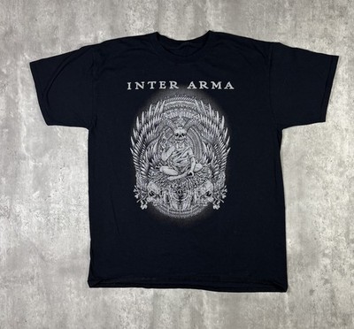 Y2K Inter Arma Band T Shirt Adult size Large Death Metal