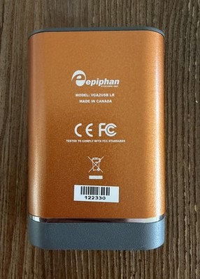 Epiphan VGA2USB LR VGA Capture Card Unit Only Open Box | eBay