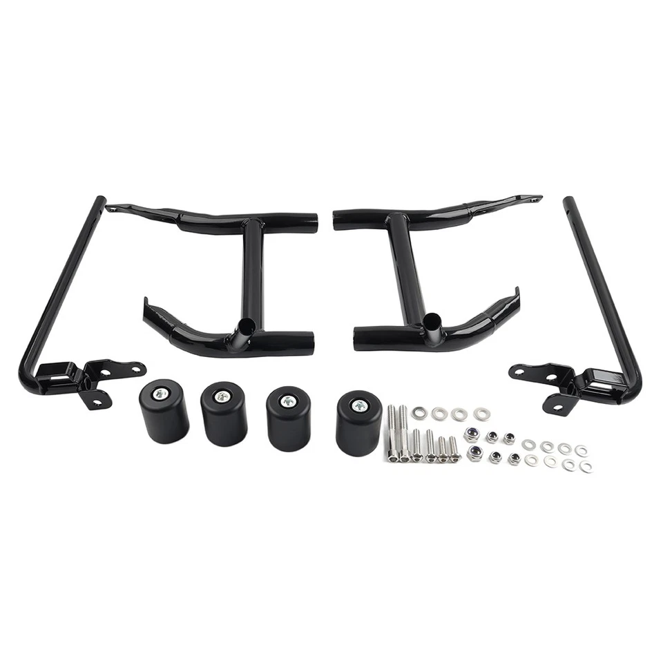 Protector de bolsa de sillín trasero barra de choque para Harley Touring Street Glide Road King 09-25 Foto 3 de 4