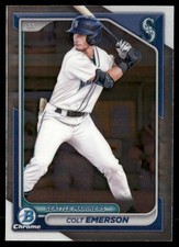 2024 Bowman Draft #BDC-15 Colt Emerson Chrome