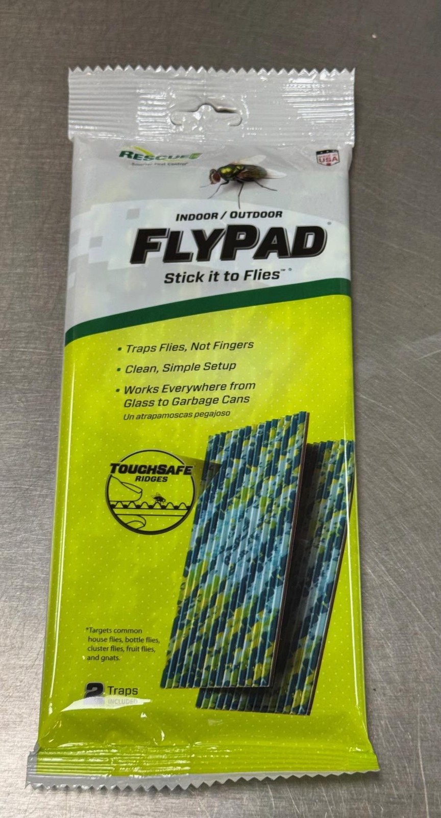 Fly Tapping Pad Rescue Stick It To Flies Flypad Trap 2 Pack By Rescue for sale online ...