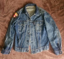 VINTAGE LEVI S BIG E 70505 TYPE III TRUCKER JACKET 1960S 525 VALENCIA ST .45 Cal