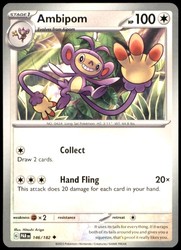 Ambipom 146/182 Paradox Rift Uncommon NM