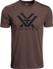 Vortex Optics Core Logo T Shirt Brown Heather Large