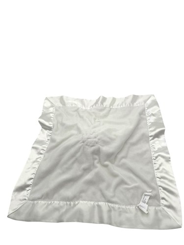 Balboa Baby Bunny Rabbit Lovey Security Blanket Gray Polka Dot Satin Trim CLEAN - 第 9/12 張圖片