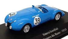 Atlas Editions 1/43 Scale 2 235 019 - Simca Gordini #39 24H Le Mans 1939