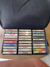lot of 30 cassette tapes from various artists from the 70's to the 89's