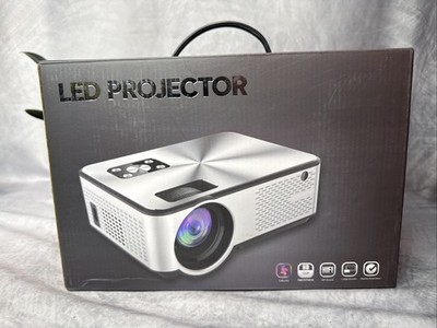 Mini LED Projector 720P HDMI VGA USB AV Home Theater Team Beachbody Edition