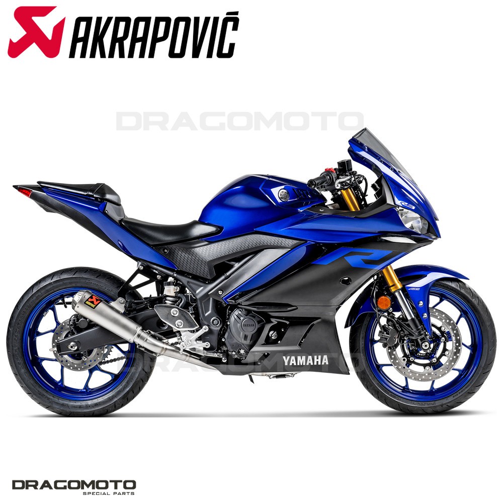 Full exhaust YAMAHA YZF-R3 2015-2019 AKRAPOVIC RC S-Y2R1-CUBSS | eBay