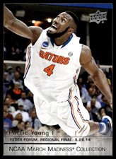 2014-15 Upper Deck NCAA March Madness Patric Young #PY-1 Florida Gators Rookie