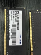 16 GB (2x8gb) 2400mhz CL17 Patriot RAM used, good condition