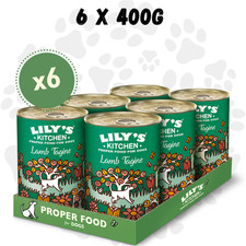 Image of 6x Lily's Kitchen Lamb Tagine 400g | Grain-Free Natural Wet Dog Food