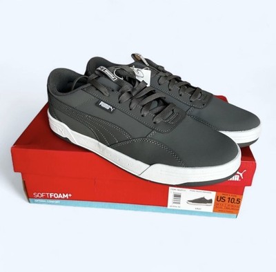 PUMA SoftFoam+ Men's Gray Size 10.5 Shoes - Skate Sneaker Lace Up