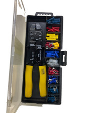 SMART ELECTRICIAN 100-pc. ELECTRICAL KIT, CRIMPING TOOL & TERMINALS, #364-0755