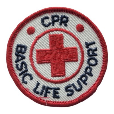 CPR Basic Life Support Training pb BSA Activity Patch
