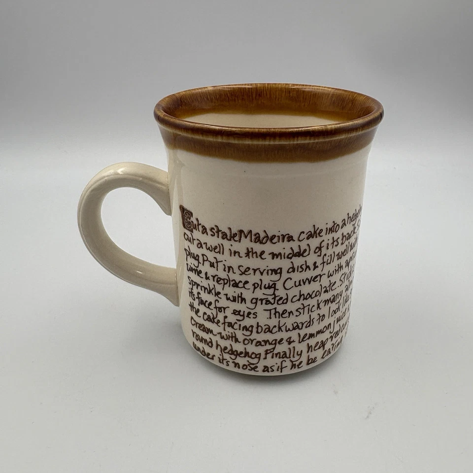 Biltons Mugs x 3 Recipe Design Bake a Hare, Hedgehog Tipsy Cake Parsnip Fritters - Image 4 of 4