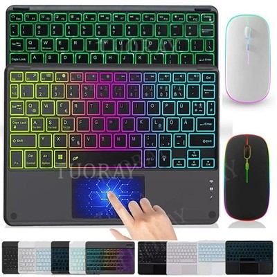 Für Lenovo Tab P10 P11 Plus P11 PRO Gen2 QWERTZ Bluetooth Tastatur keyboard Maus