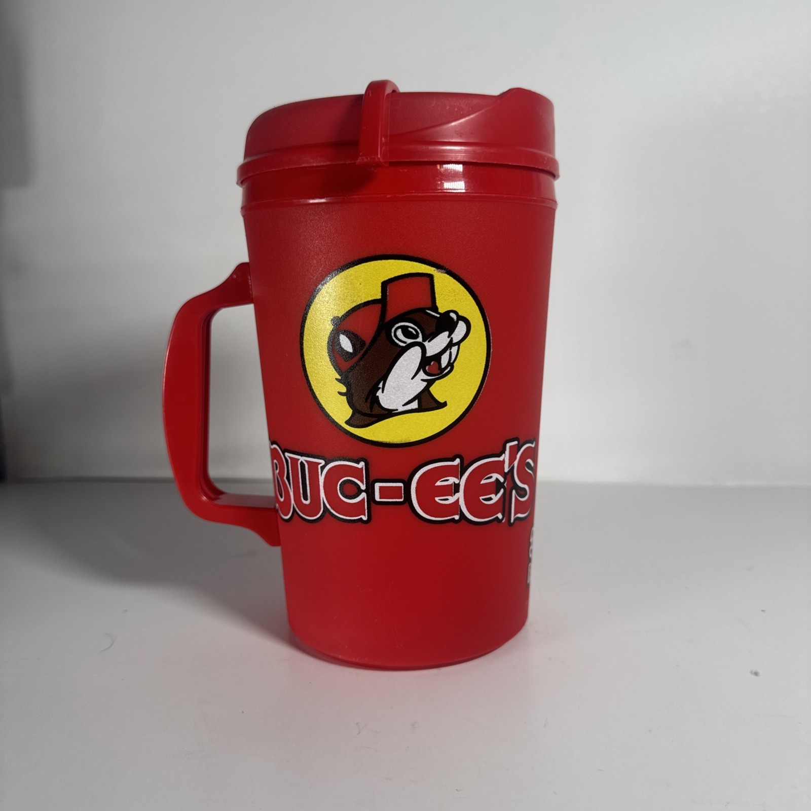 Buc-cee’s Refillable Insulated ThermoServ 34oz Travel Mug Tumbler