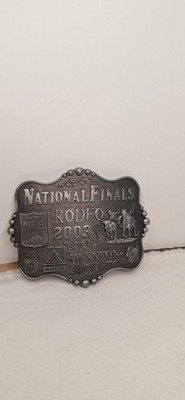 Hesston 2003 Belt Buckle Wrangler NFR Commemorative Rodeo National Finals