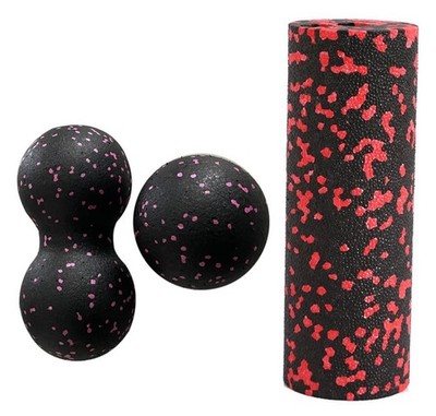 Faszienball Set Massageball Rücken Nacken Wirbelsäule Selbstmassage EPP Material