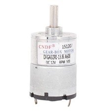 DC 12V 380-500RPM Electric Powerful High Torque Gear Box Motor New