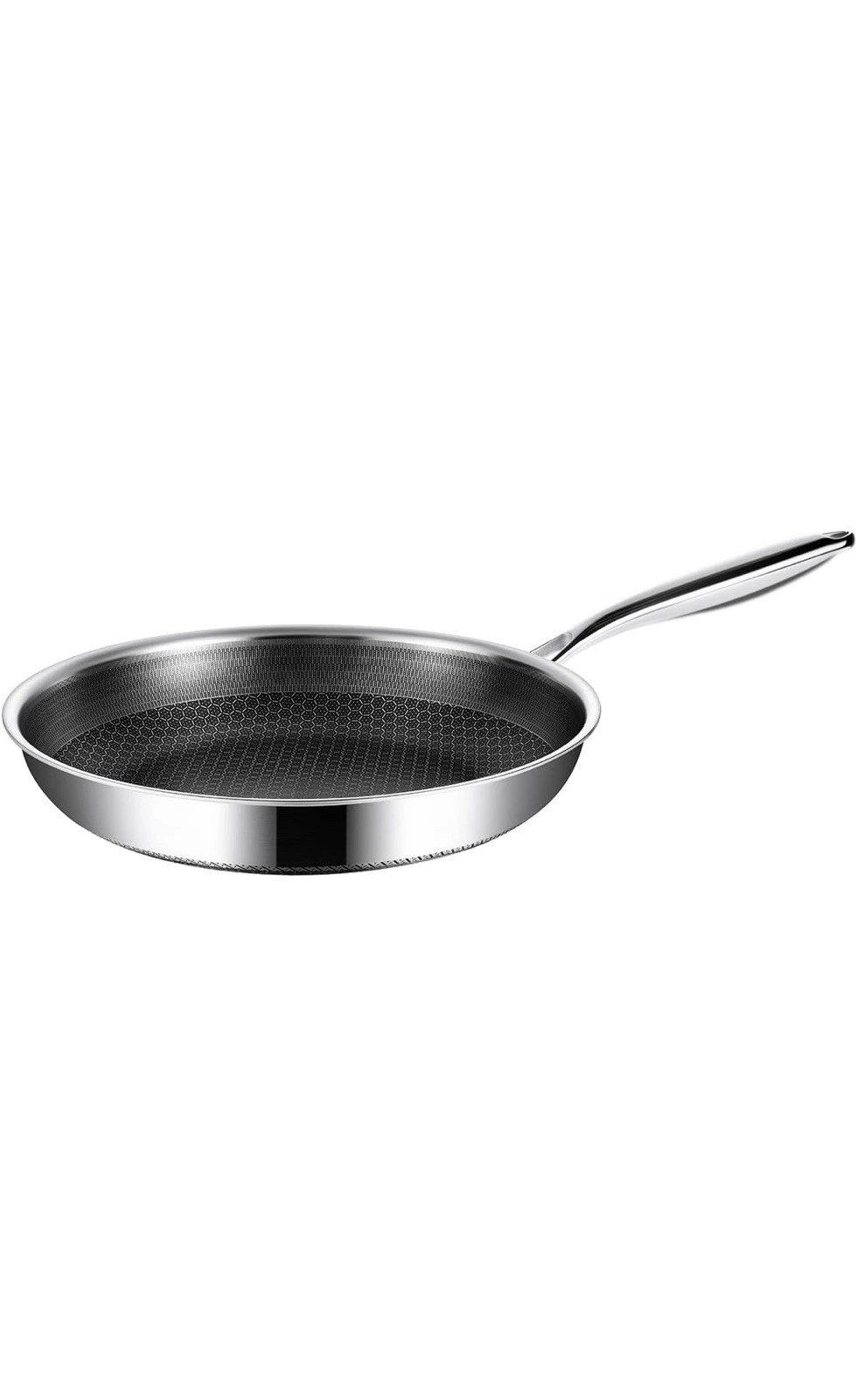 9-Inch Non Stick Frying Pans, Stainless Steel Skillet with Honey Design, Non Tox
Opens in a new wind