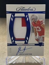 2025 National Treasures Collegiate Flawless Jack Sawyer RPA /15 RC Patch Auto
