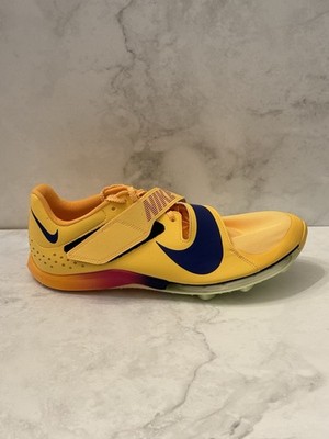 Nike Air Zoom LJ Elite Long Jump Track Cleats Citron FZ9326-800 Men s Size 10 US