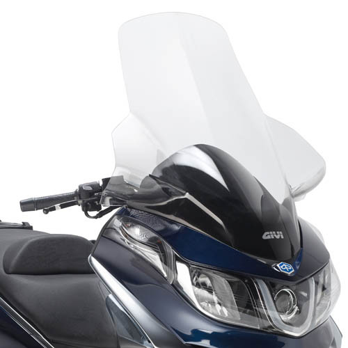 Transparente Windschutzscheibe Piaggio X10 125 350 500 12 > 16 Givi D5604ST-image
