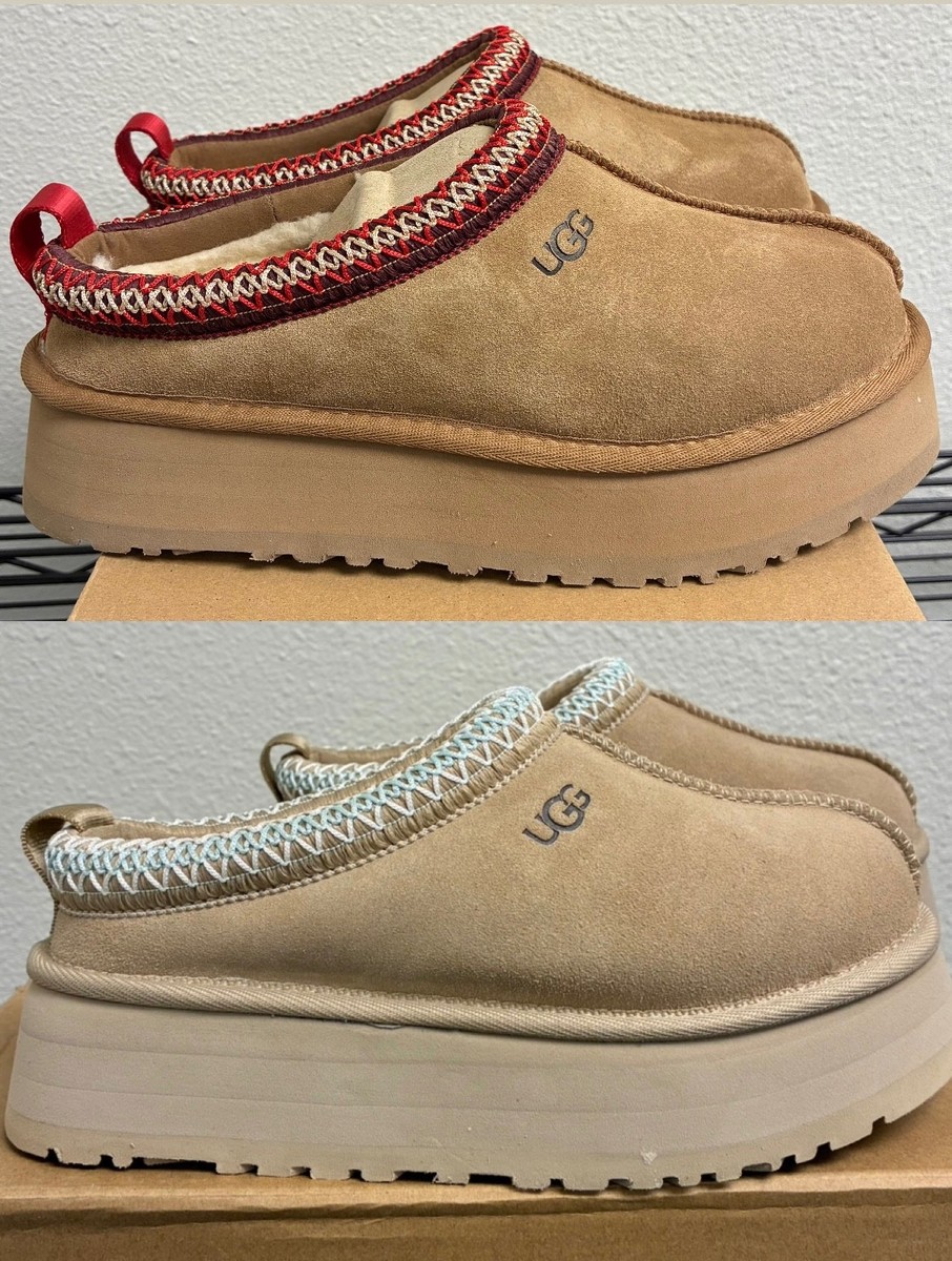 UGG Women's Tazz Platform Slipper Shoe Authentic W/ OG Box 1122553