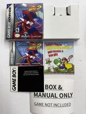 Box Only - GBA Mega Man Zero 2 (Nintendo Game Boy Advance, 2003) 2963