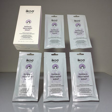 NEW Lot 5 x Ikoo Thermal Treatment Wrap Detox  Balance Masks 1.2 oz Each Boxed