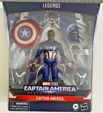 Marvel Legends Series Captain America Brave New World Deluxe 6  Action Figure
