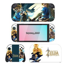 Image of Skin Sticker for Nintendo Switch 2 Console Joycons Zelda Breath of the Wild #4