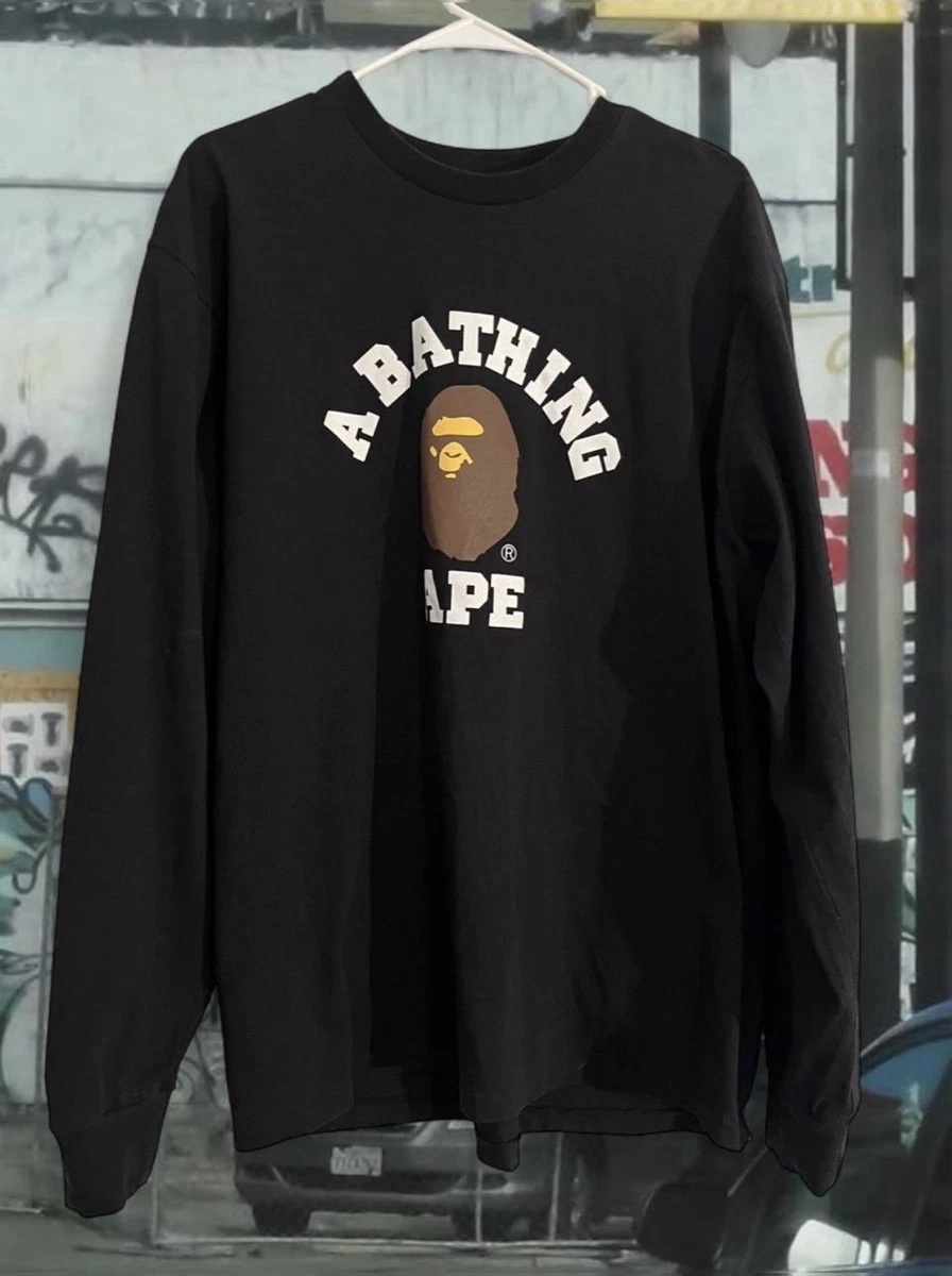 A Bathing Ape Long Sleeve T-Shirts for Men for sale - eBay