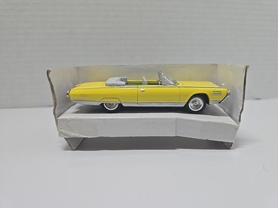 Collectible Frecht 1964 Chrysler Turbine Yellow MFG# SS-48084 New Scale1:43 