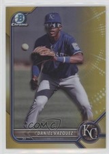 2022 Bowman Draft Chrome Gold Refractor 25/50 Daniel Vazquez #BDC-74 1u6