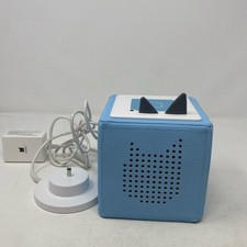 Tonies Toniebox Light Blue Device Only w/ Charger Starter Set 